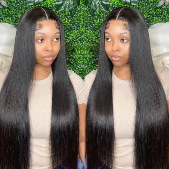 Straight Weave Bundles Half Up Half Down, Sew In Hairstyles With Straight  Hair | Nadula