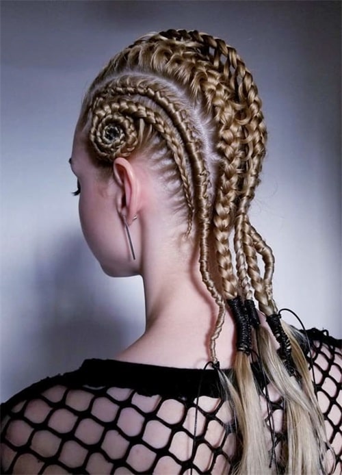 9 Viking Inspired Braids That Are The Perfect Shield Maiden Summer Hair  Inspiration For Norse Nerds