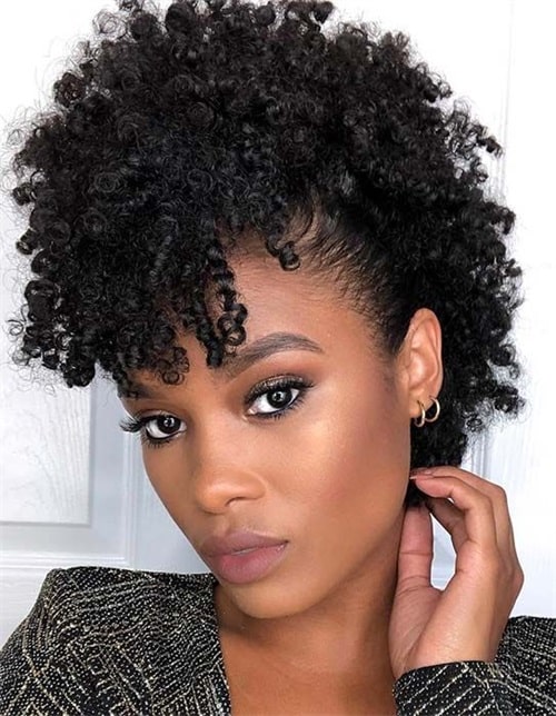 10 Simple Hairstyles for Short Natural Hair or TWA  NaturAll