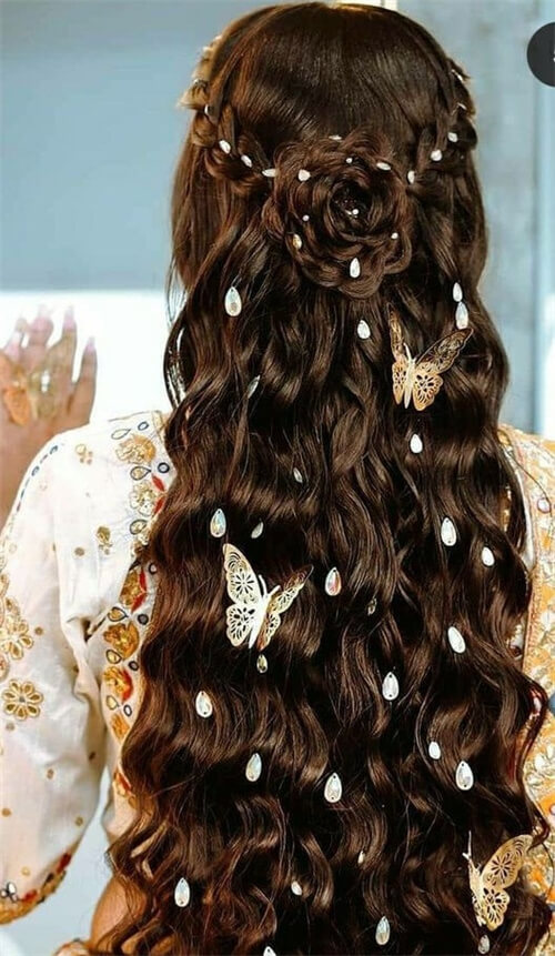 7 Superb Wedding Hairstyles with Hair Extensions-Blog - | Nadula